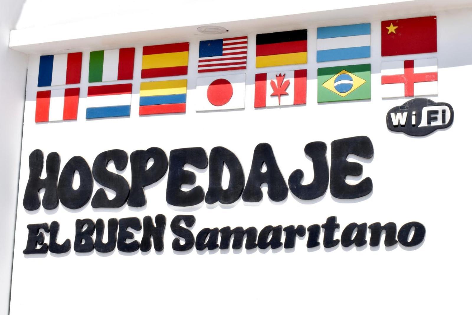 Hospedaje El Buen Samaritano Paracas Eksteriør billede