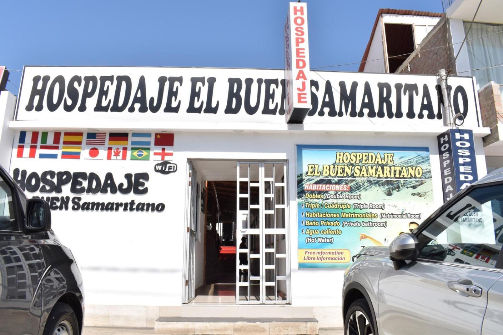 Hospedaje El Buen Samaritano Paracas Eksteriør billede